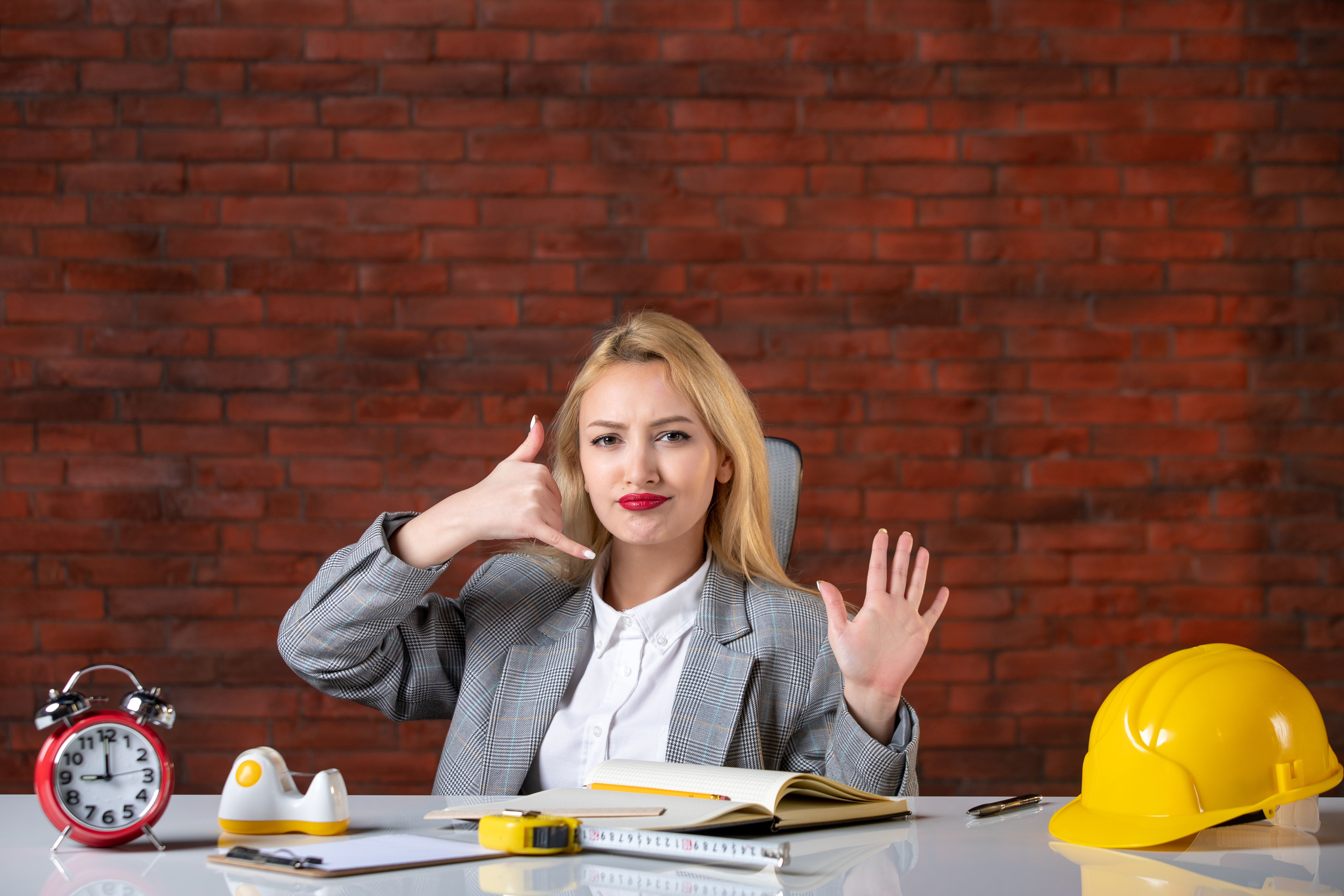 Managerin im Büro